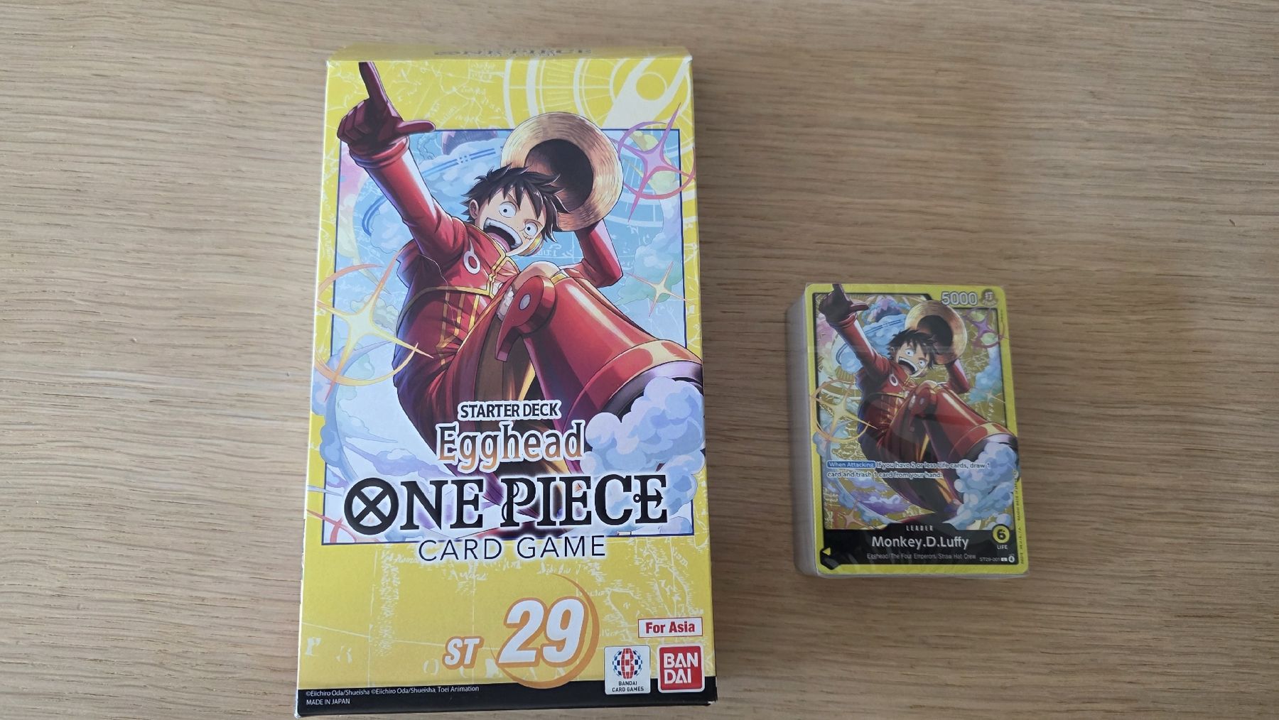Bandai Carte collezionabili: One Piece Sarter Deck ST 29 ohne Booster – Usato da recherswil venduto da R_M_R