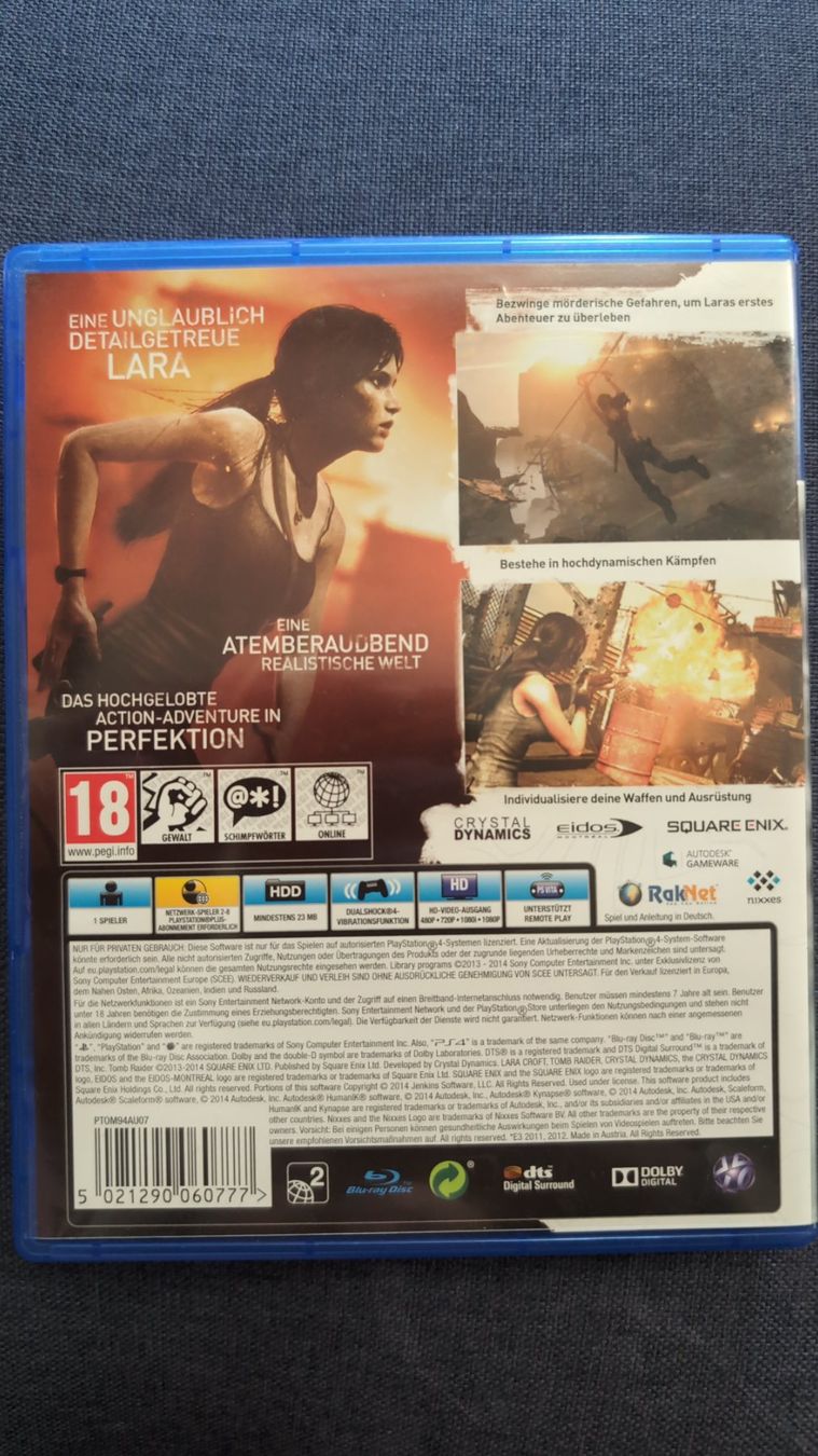 Giochi: Tomb Raider: Definitive Edition PS4 – Usato da Zürich venduto da man_8hdl 1