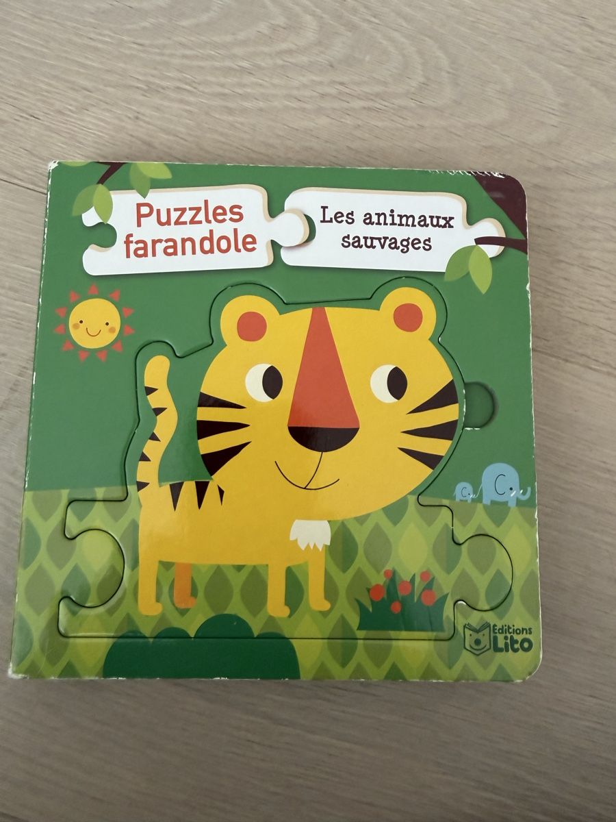 Libri: Puzzlebuch: Les animaux sauvages – Nuovo (secondo la descrizione) da Wallisellen venduto da Nataschab0
