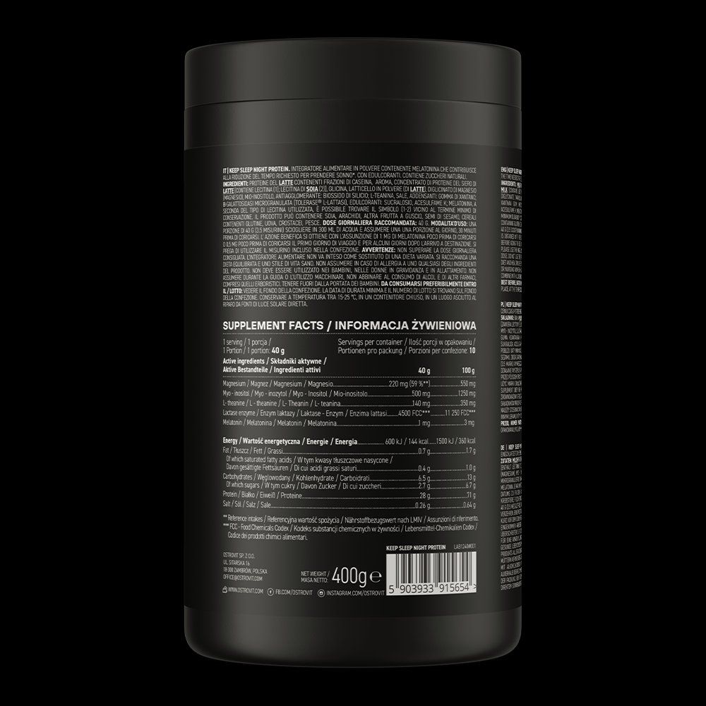Cibi & Specialità: Keep Sleep Night Protein Vanille Milch - Neu & Original! – Nuovo e nell'imballaggio originale da St. Gallen venduto da Arti24 2