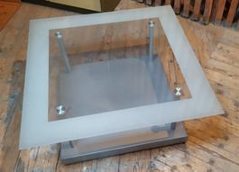 Clubtisch Glas 80 x 80 x 36cm (L x B x H)