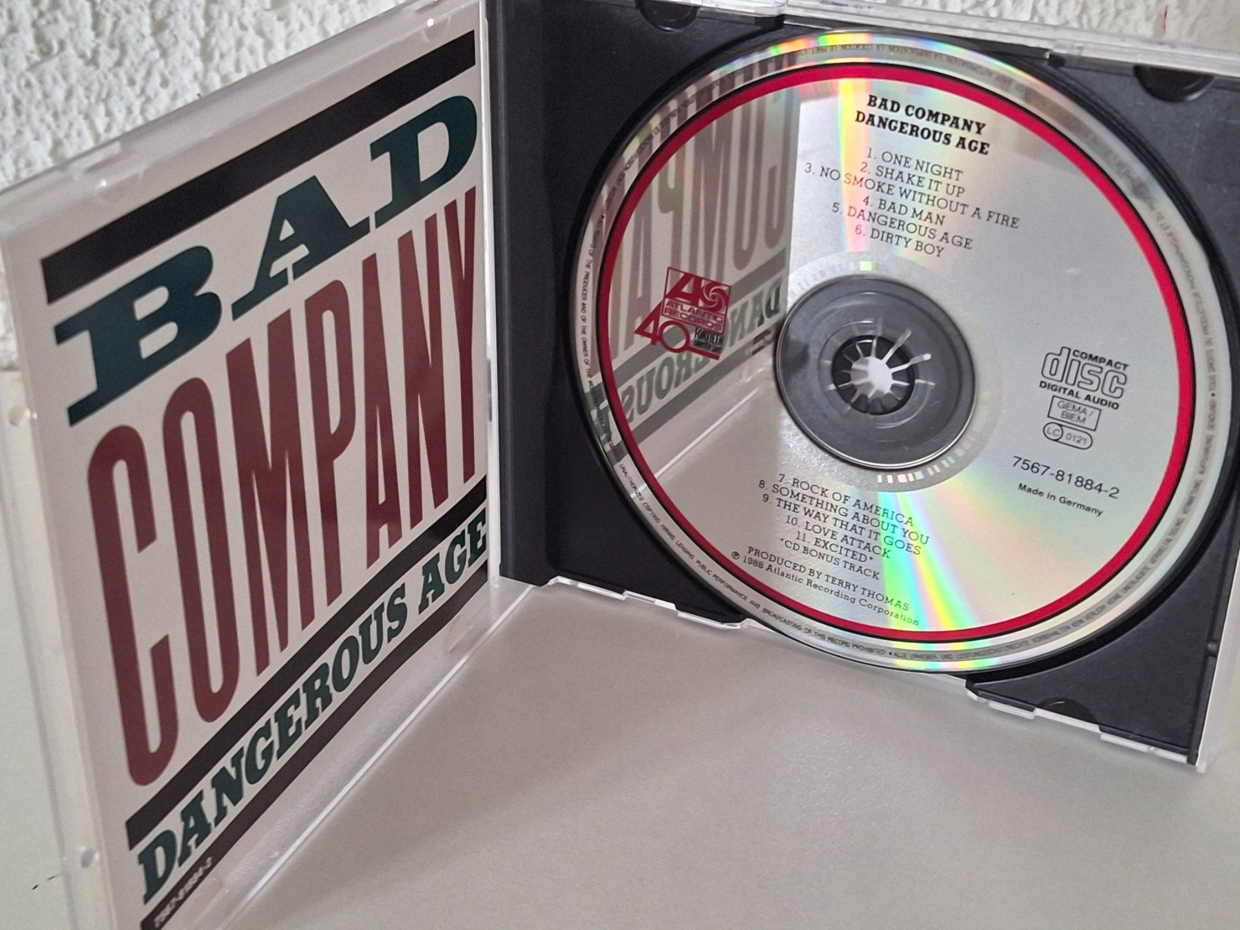 CD: CD Bad Company - Dangerous Age – Usato da Aarberg venduto da Jackup1 2