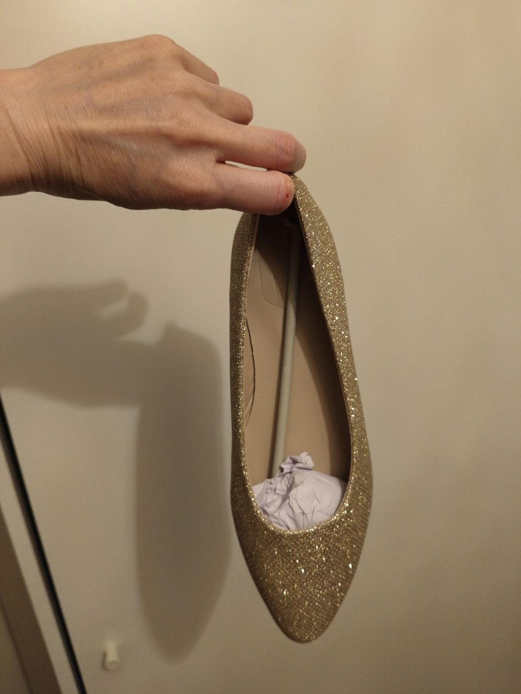 Scarpe da donna: Gold Ballerina Schuhe – Nuovo e nell'imballaggio originale da Zürich venduto da ila_9pnk 3