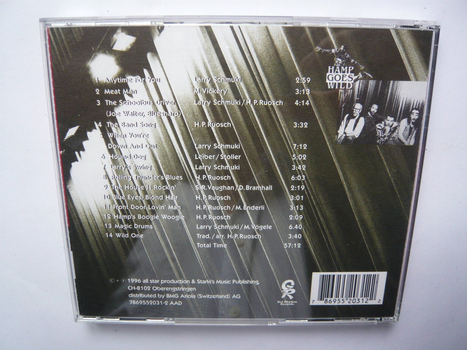 CD: HAMP GOES WILD ANYTIME FOR YOU – Usato da Winterthur venduto da Cajun 2