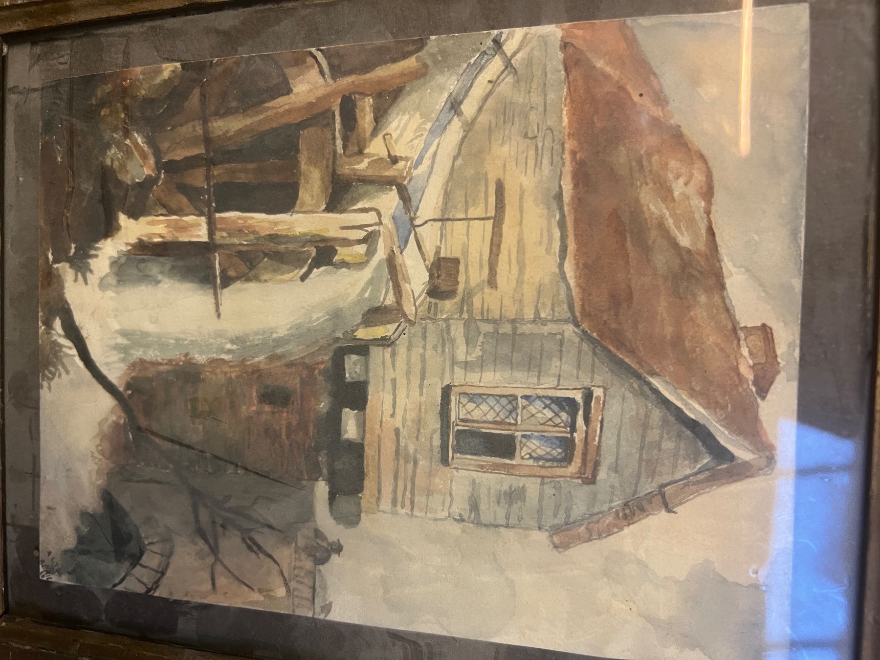 Tableaux: AQUARELLE DATÉE 1888 – D'occasion à Genève par Qanil77 1