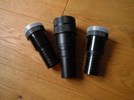 3 Linsen Mikroskop o. Diaprojektor (Leitz Zett Talon)