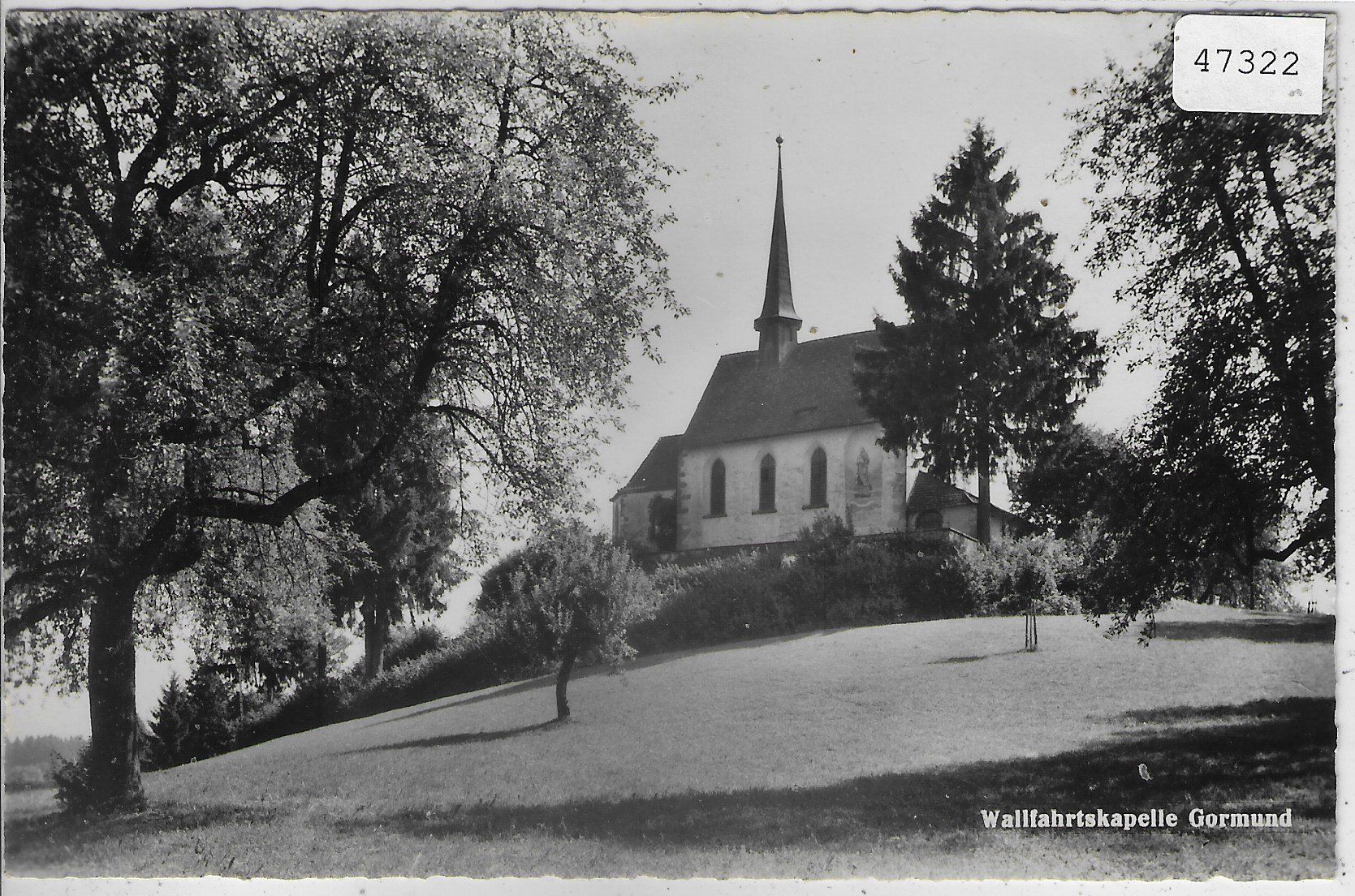 Cartoline postali: Wallfahrtskapelle Gormund – Usato da Ettingen venduto da Kartenplanet