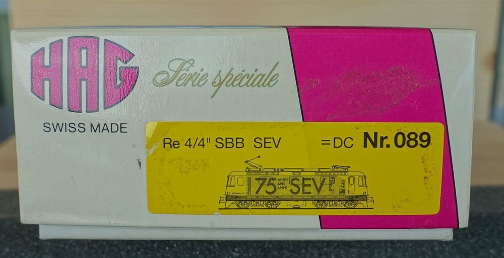 SBBCFF Re 4/4 II 75 Jahre SEV. Kaufen auf Ricardo