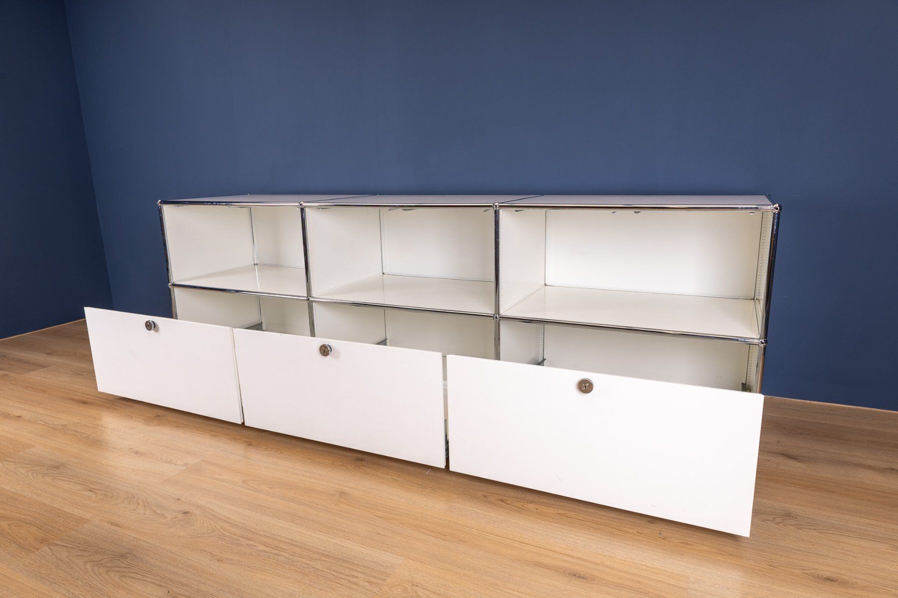 USM Étagères: USM Designer Sideboard in weiss – D'occasion à Winterthur par Restored 5