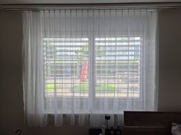 Vorhang mit Clips