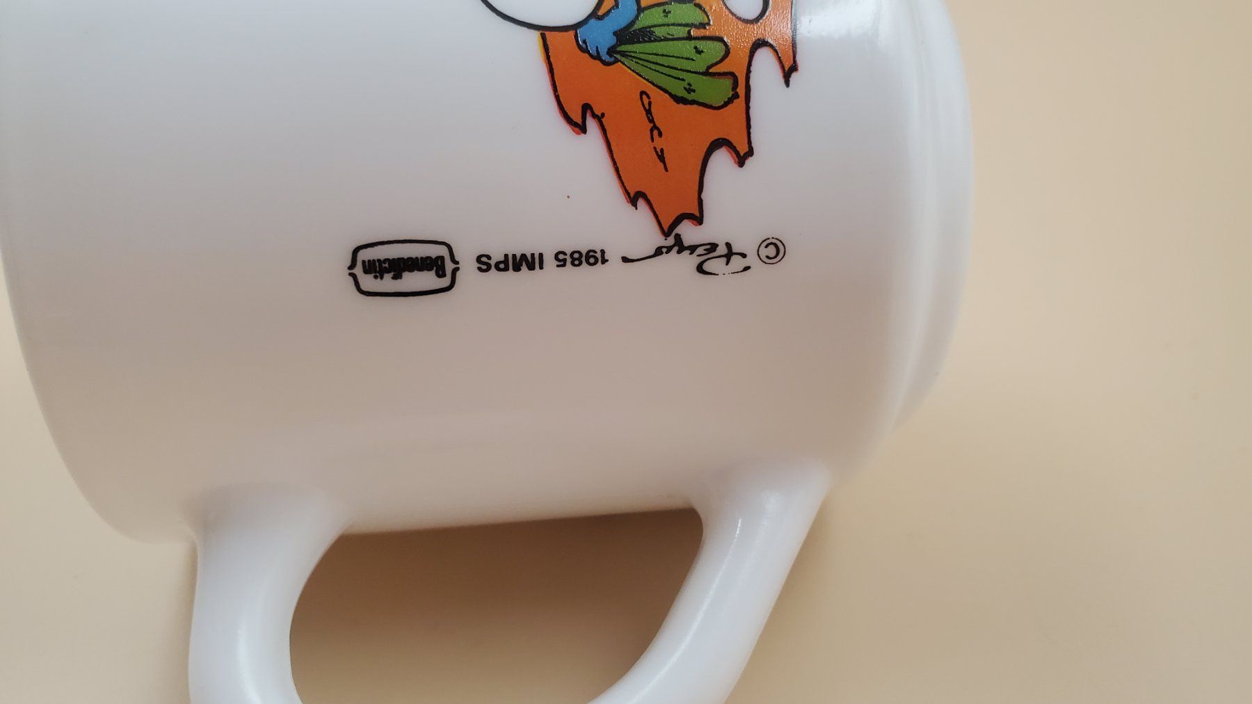 Tazze: Mug Arcopal Les Schtroumpfs vintage 1985 – Usato da Rennaz venduto da La_malle_du_dauphin 2