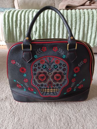 Lederhandtasche