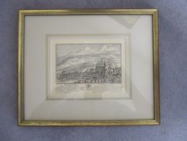 Willisau Stadtansicht - alter Druck um 1907