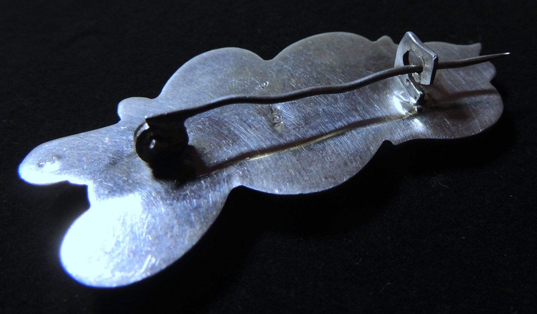 Spille & Fermagli: Handgefertigte Silber 925 Brosche mit Achat – Usato da Waldenburg venduto da schaller707 2