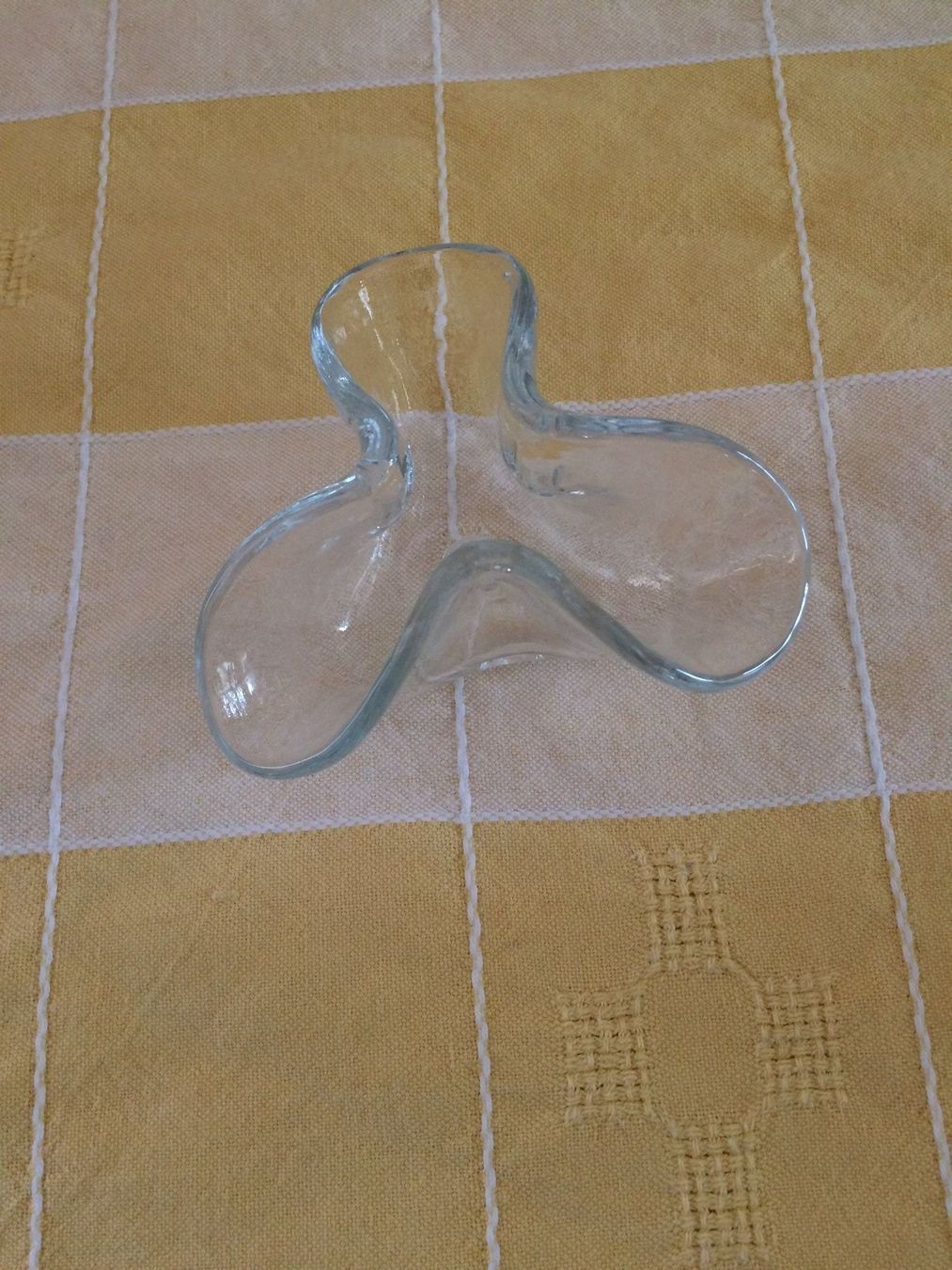 Kerzenständer: Kerzenhalter/Kerzenständer aus Glas – Gebraucht aus Buchs AG von ReaNaTsch