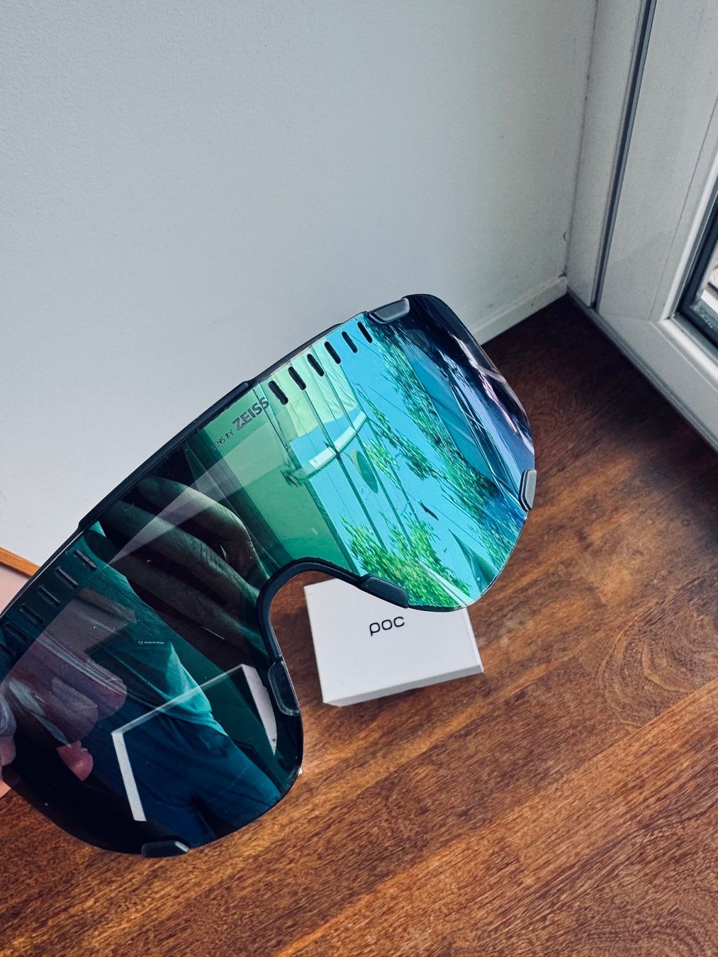 Poc Occhiali & Lenti: POC DEVOUR SPORTBRILLE Uranium Black Translucent Grey/Green – Nuovo e nell'imballaggio originale da Ennetbaden venduto da DanielCPH 7