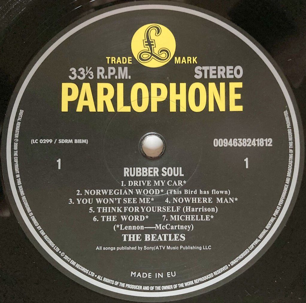 Dischi in vinile: BEATLES - RUBBER SOUL – Usato da Bottens venduto da hotter-than-hell 2