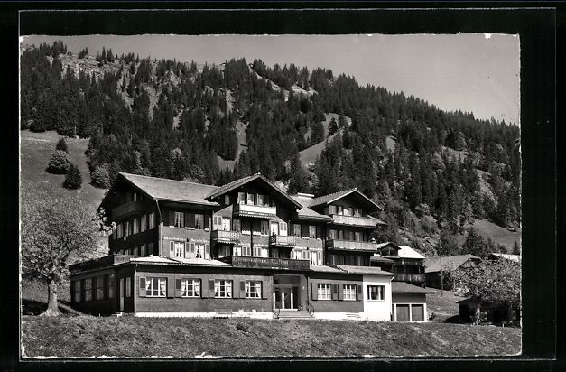 Cartoline postali: Adelboden, Hotel-Pension Hari, Schlegeli – Usato da Berlin venduto da bartko-reher