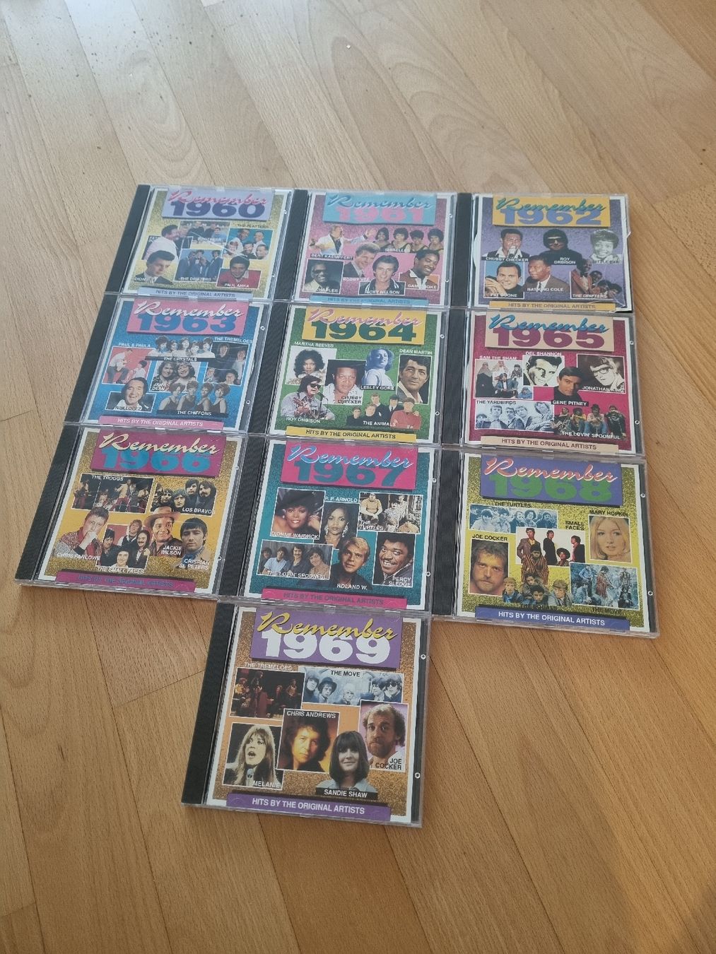 CD: 10 CDs "Remember 60ies" 1960-1969 – Usato da Altendorf venduto da evuhler