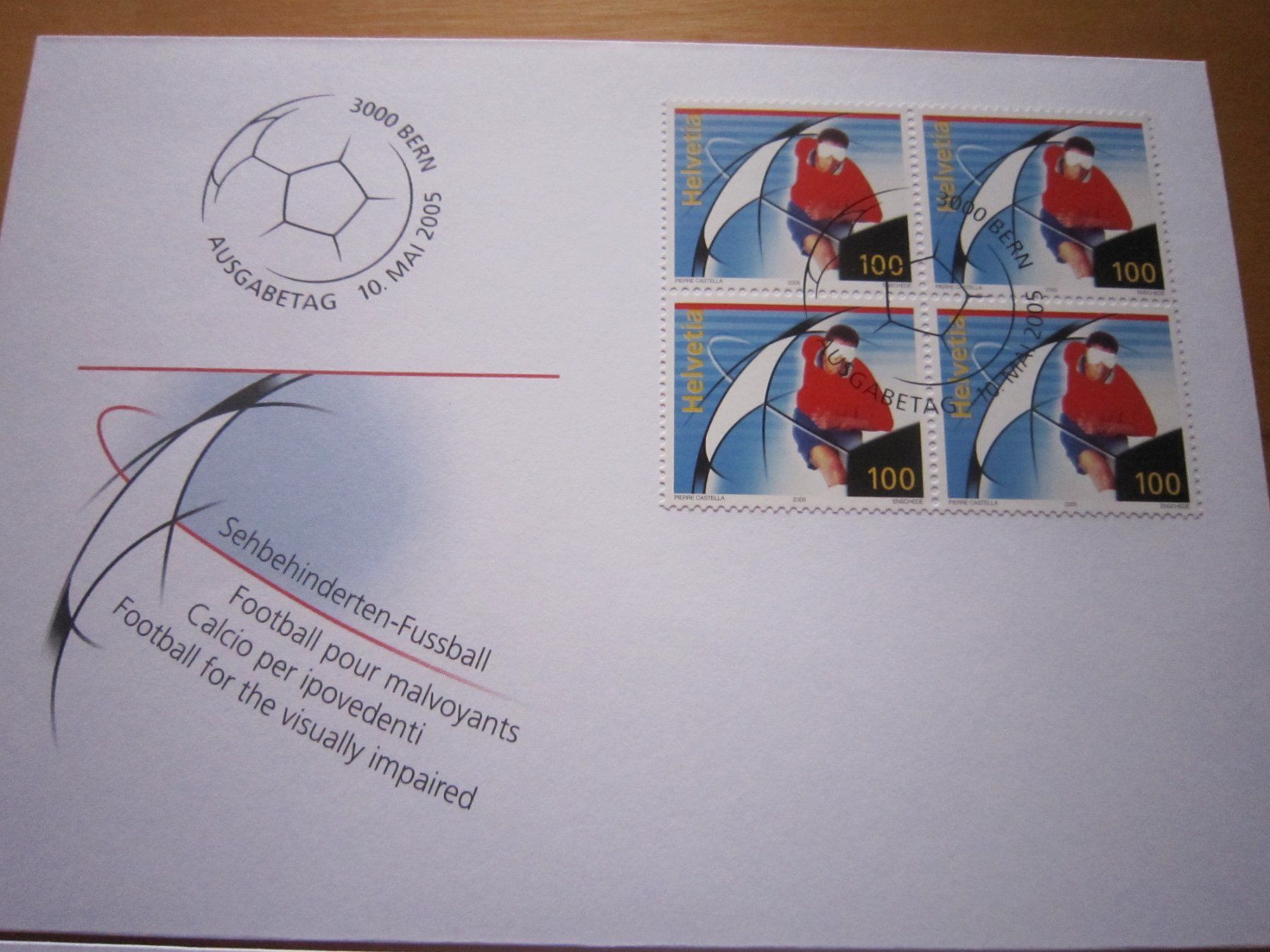 Tutti i francobolli: CH 2005 FDC  einzeln und 4er AB NUR 75 RP – Usato da Gordola venduto da Polentaefung 1