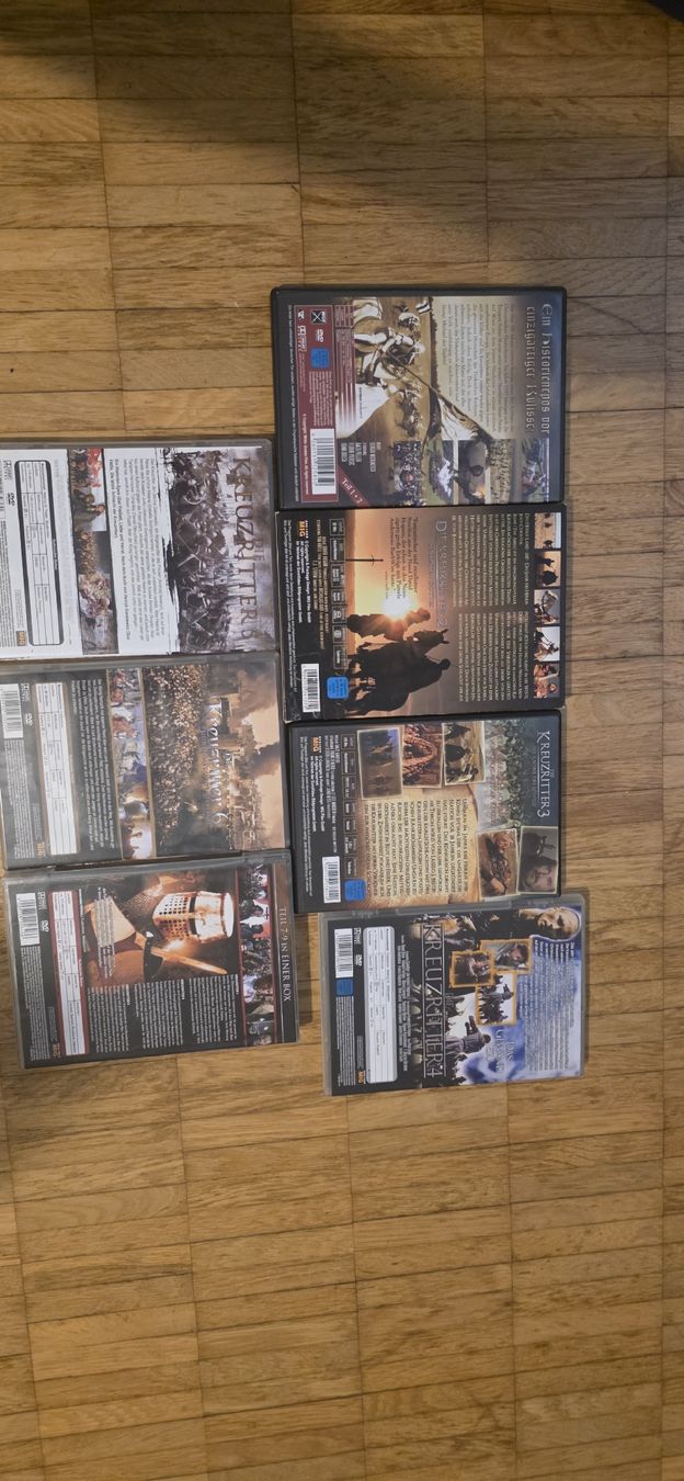 Tous les DVDs: DVD "Die Kreuzritter" 1-9 – D'occasion à Arbon par rub_bv6g 1