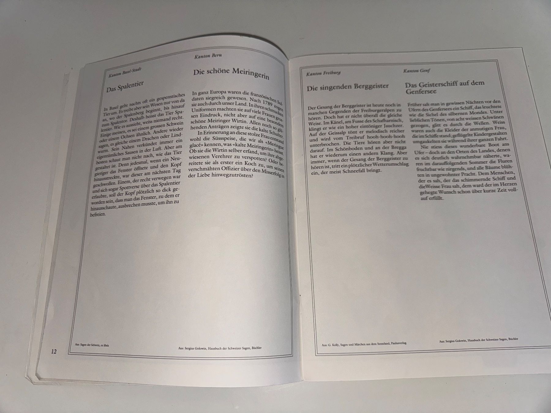 Libri: Das Geisterschiff und andere Schweizer Sagen – Usato da Grosswangen venduto da Kleine.Knoepfe 4