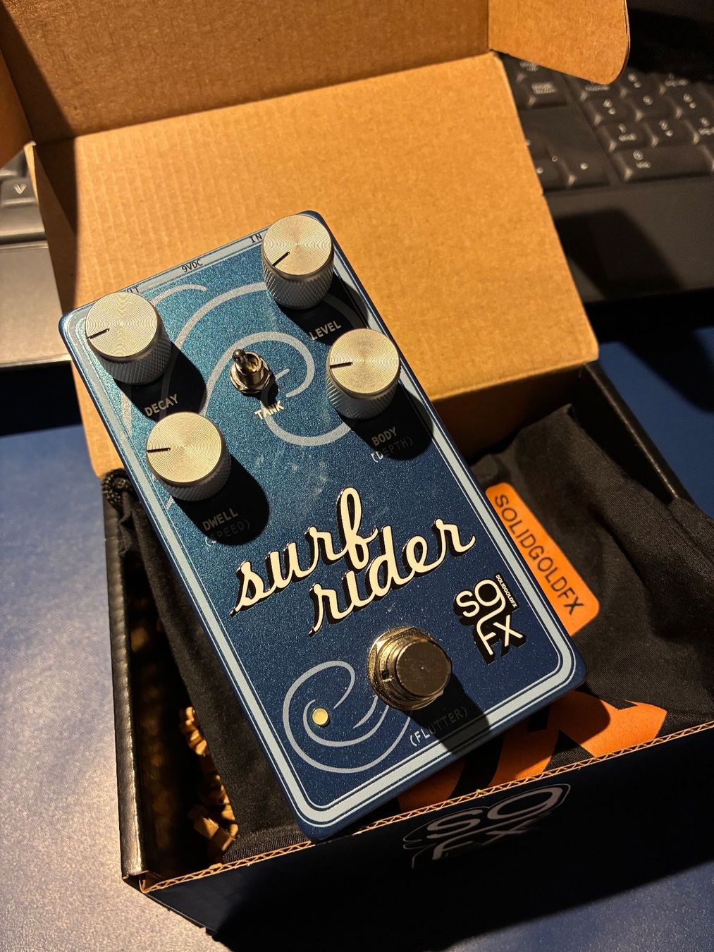Strumenti musicali: Solid Gold FX Surf Rider IV Reverb – Usato da Stein am Rhein venduto da metti-swiss