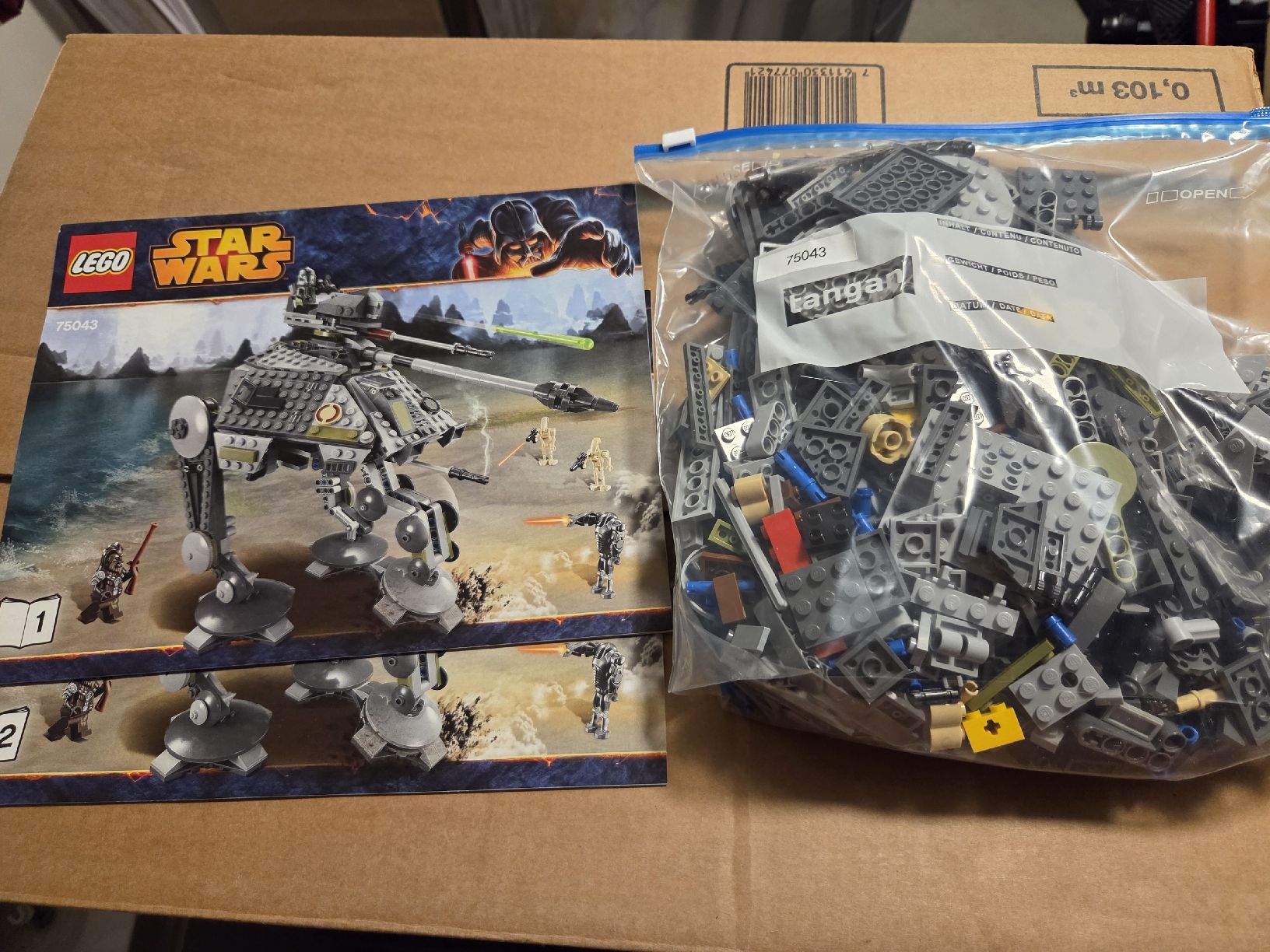 Lego Jeux de construction: LEGO Star Wars 75043 AT-AP Walker komplett – Neuf (Voir description) à Dürrenäsch par JFAS