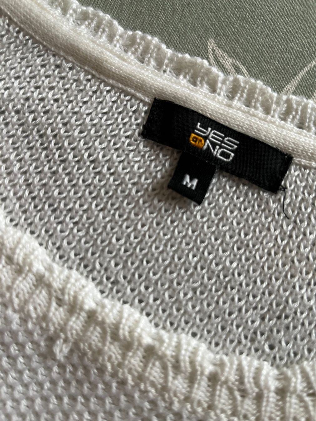 Tops: Pull d'été rayé bleu et blanc - épaules dénudées, S – Gebraucht aus Seiry von vanille08 6