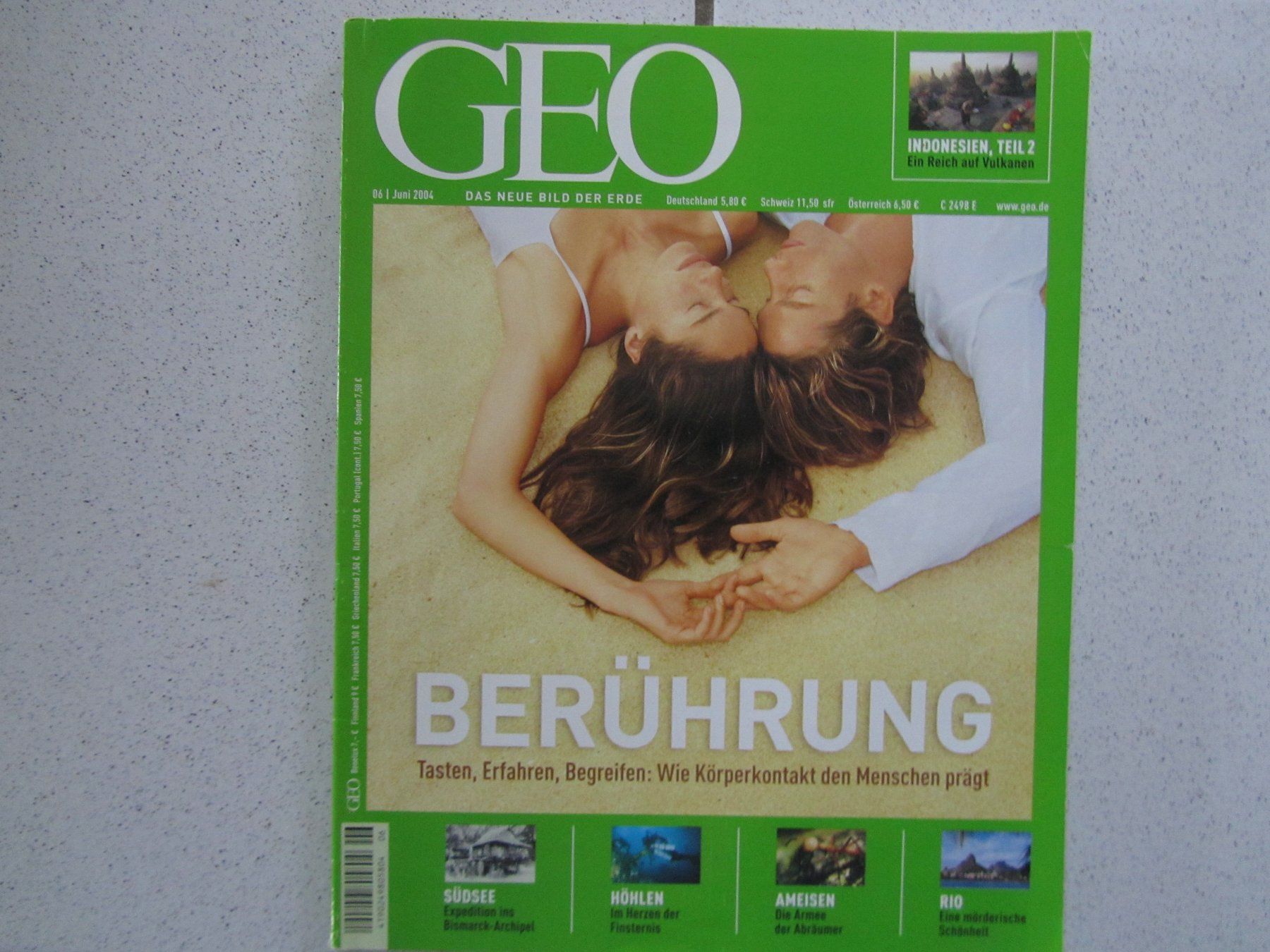 Revues & Magazines: Geo Nr. 6 vom Juni 2004 – D'occasion à Weiningen ZH par dietsch57
