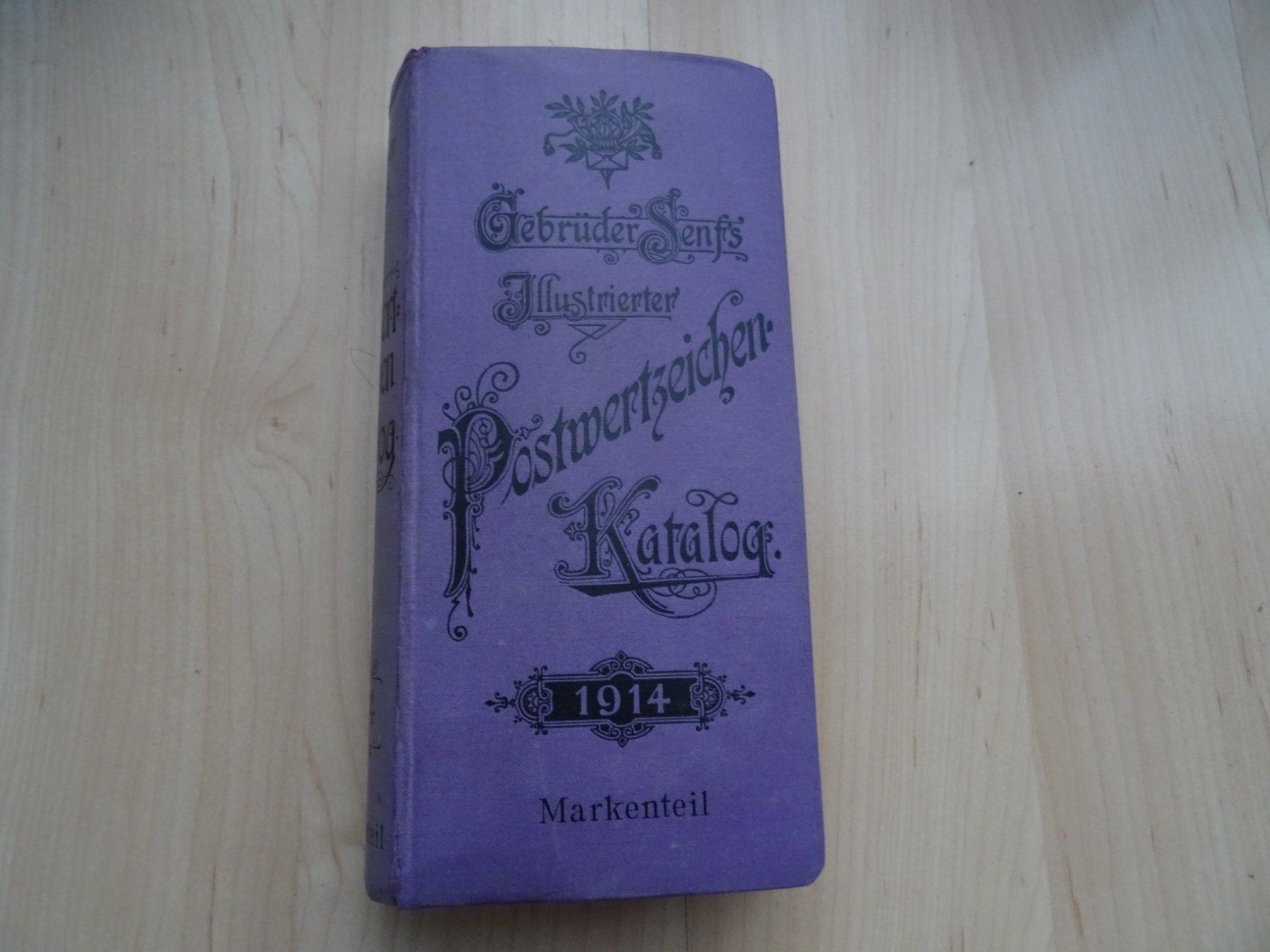 Libri: Postwertzeichen-Katalog 1914 Gebrüder Senfs, Leipzig – Usato da Lupfig venduto da Buerkli20