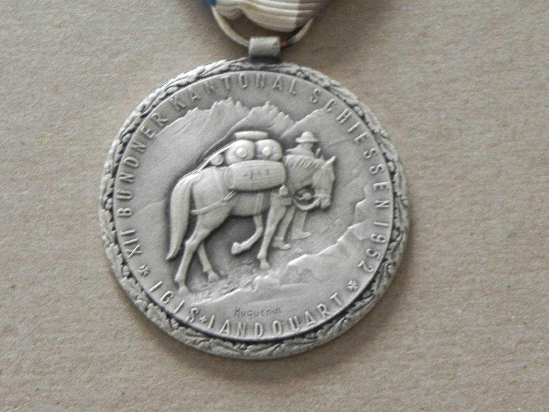 Médailles: Medaille GR Kant. Graubünden Landquart – D'occasion à Siebnen par krimsie