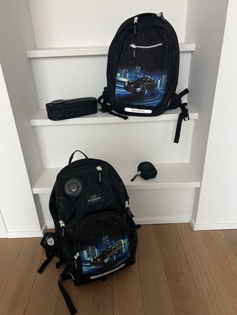 Beckmann Schulrucksack mit Zubehör guter Zustand