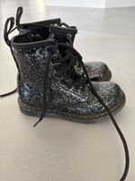Dr. Martens Kinderstiefel Glitzer schwarz Gr. 28