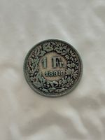 1 Franken 1898  Silber, Rar