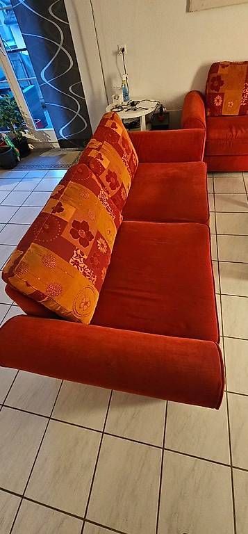 Sofas: Sofa Couch 3 Sitze Rot no Rolf Benz – Gebraucht aus Rottenschwil von MJA 4