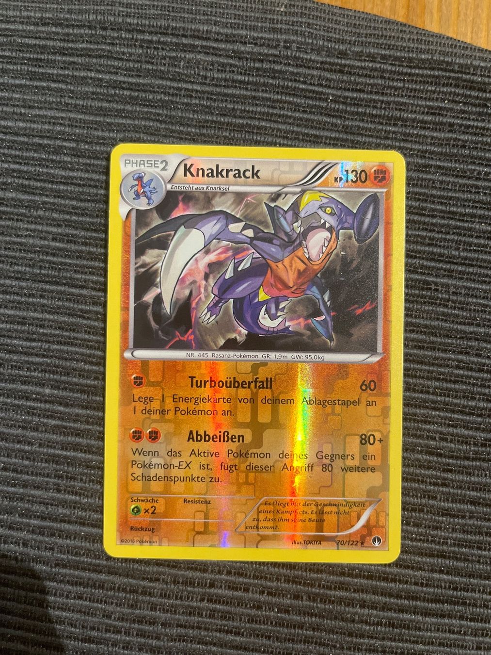Pokémon Carte collezionabili: Pokemon Knakrack Reverse Holo XY Break Point near Mint – Nuovo (secondo la descrizione) da Wabern venduto da Collectfun