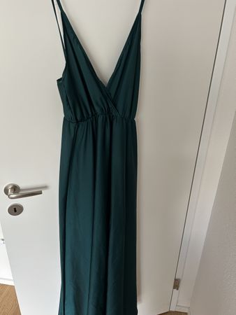 Long Dress Dark Green Size S Good Condition