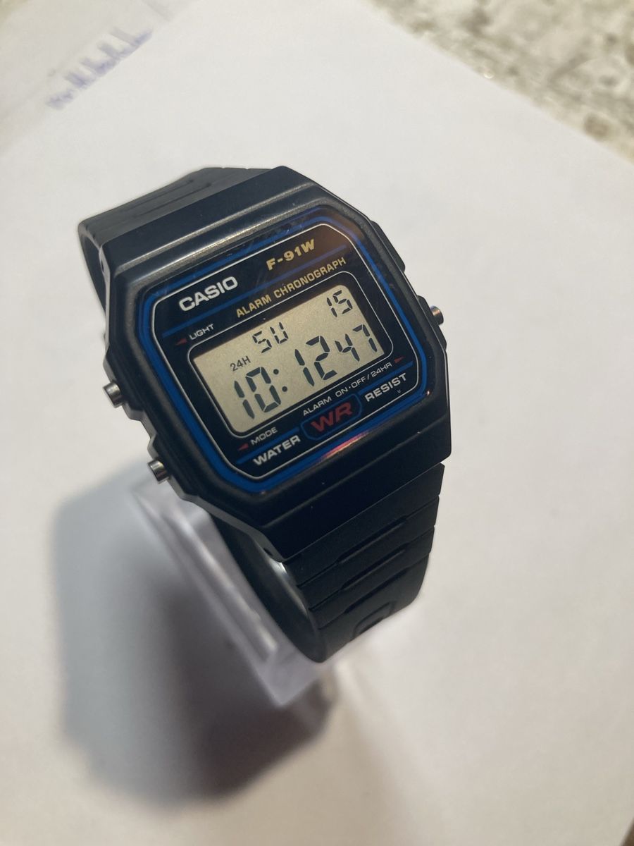 Casio Orologi: Casio wr w91F lcd uhr – Usato da Glattbrugg venduto da vintagemania 2