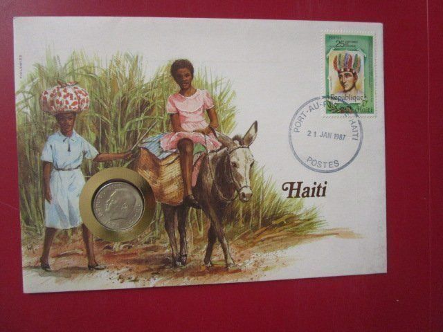 Tutti le monete: Münzbrief - Haiti – Nuovo (secondo la descrizione) da Luzern venduto da Horoskop1