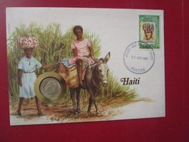 Münzbrief - Haiti