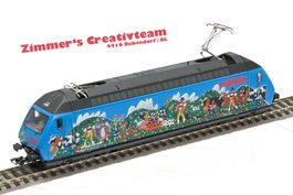 Märklin Re 460 «Alpaufzug» Ref. 3452, H0, WS, OVP + Papiere