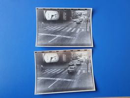 Zwei alte Polizei Fotos / Geschwindigkeitsübertretung