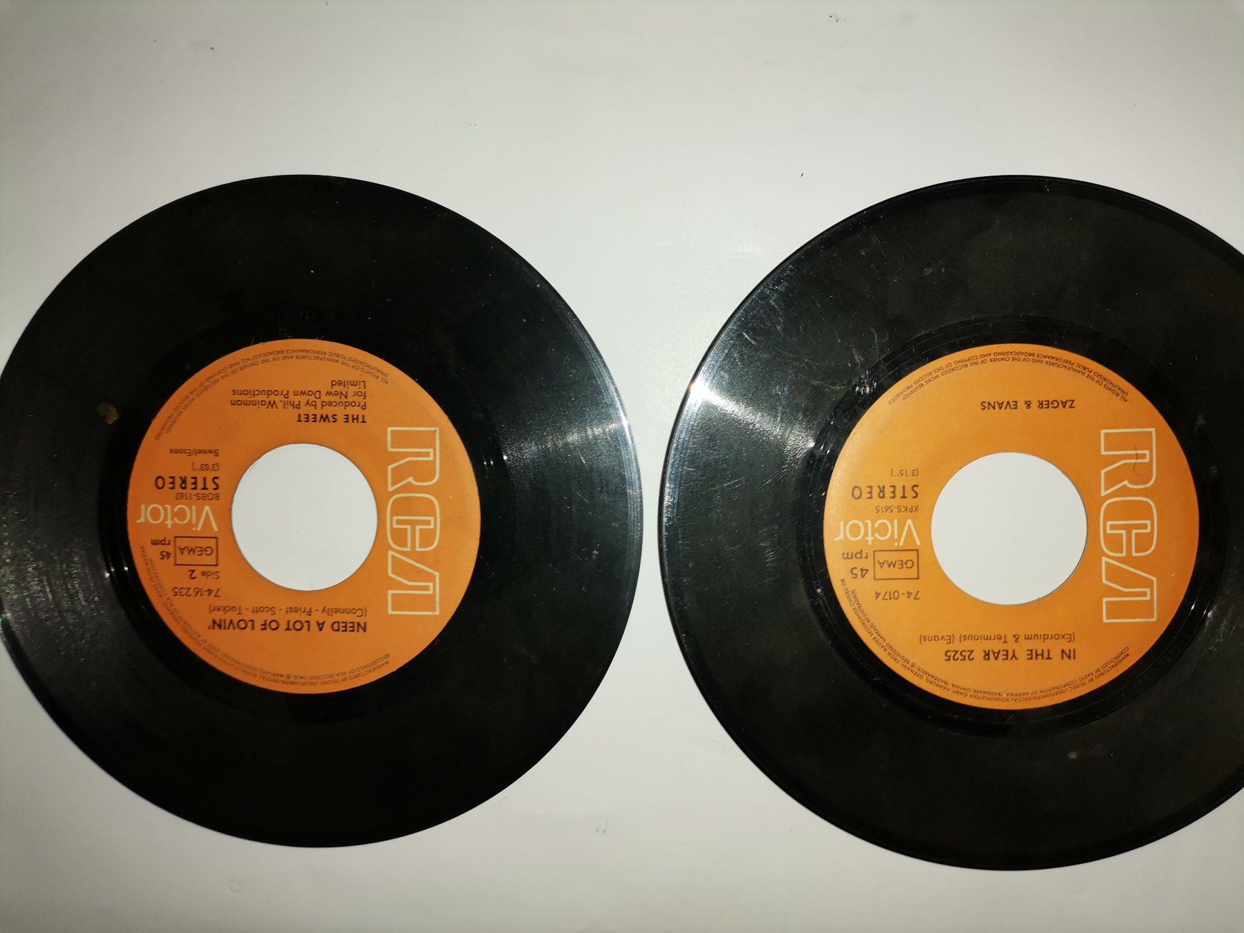 Dischi in vinile: Singles Rock & Pop Kollektion – Usato da Kleindöttingen venduto da Katze99 7