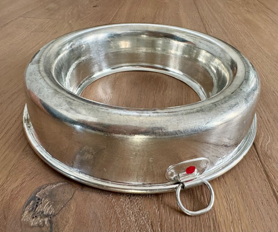 Alte Backform Ringform Kranzform Edelstahl 22 cm (Gebraucht) in ...
