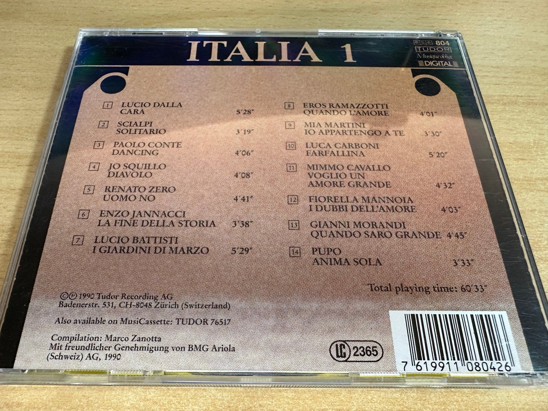 CD: X2 Various – Italia 1 – Usato da Rikon im Tösstal venduto da Alpenmutz 1