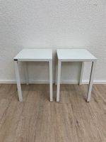 2er-Set Vermobil Outdoor-Beistelltische / Hocker aus Metall