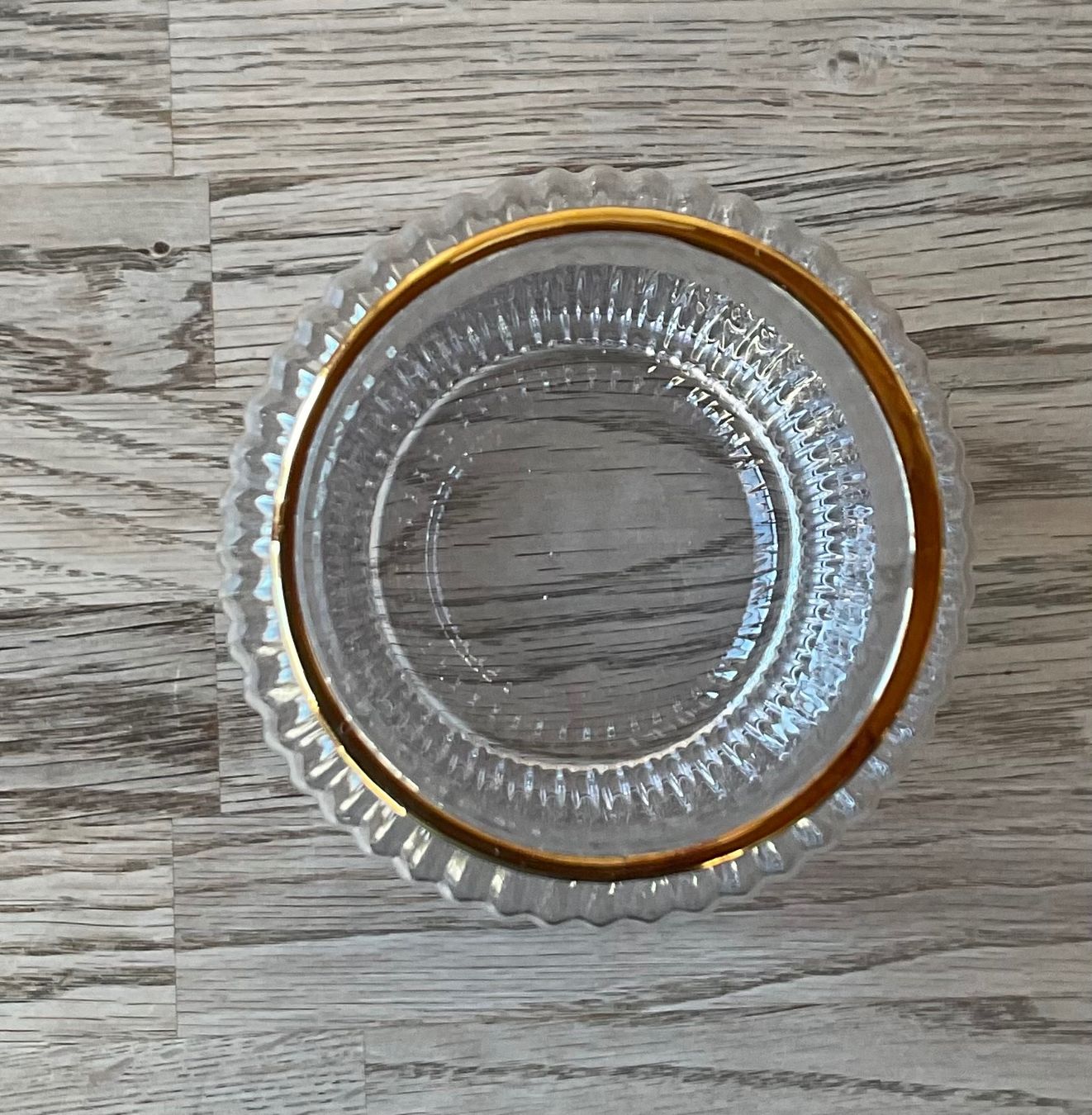 Westwing Vasi & Recipienti: Glas Vase mit Goldrand – Usato da Tumegl/Tomils venduto da Ardi10 2