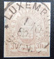 Luxemburg Kat. 9 gest. 1859 Kat. 280 Euro