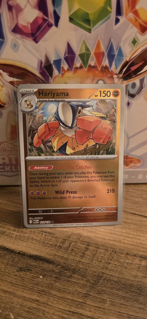 Pokémon Carte collezionabili: Pokemon Hariyama Reverse MEG ENG – Nuovo (secondo la descrizione) da Goldswil venduto da downie84
